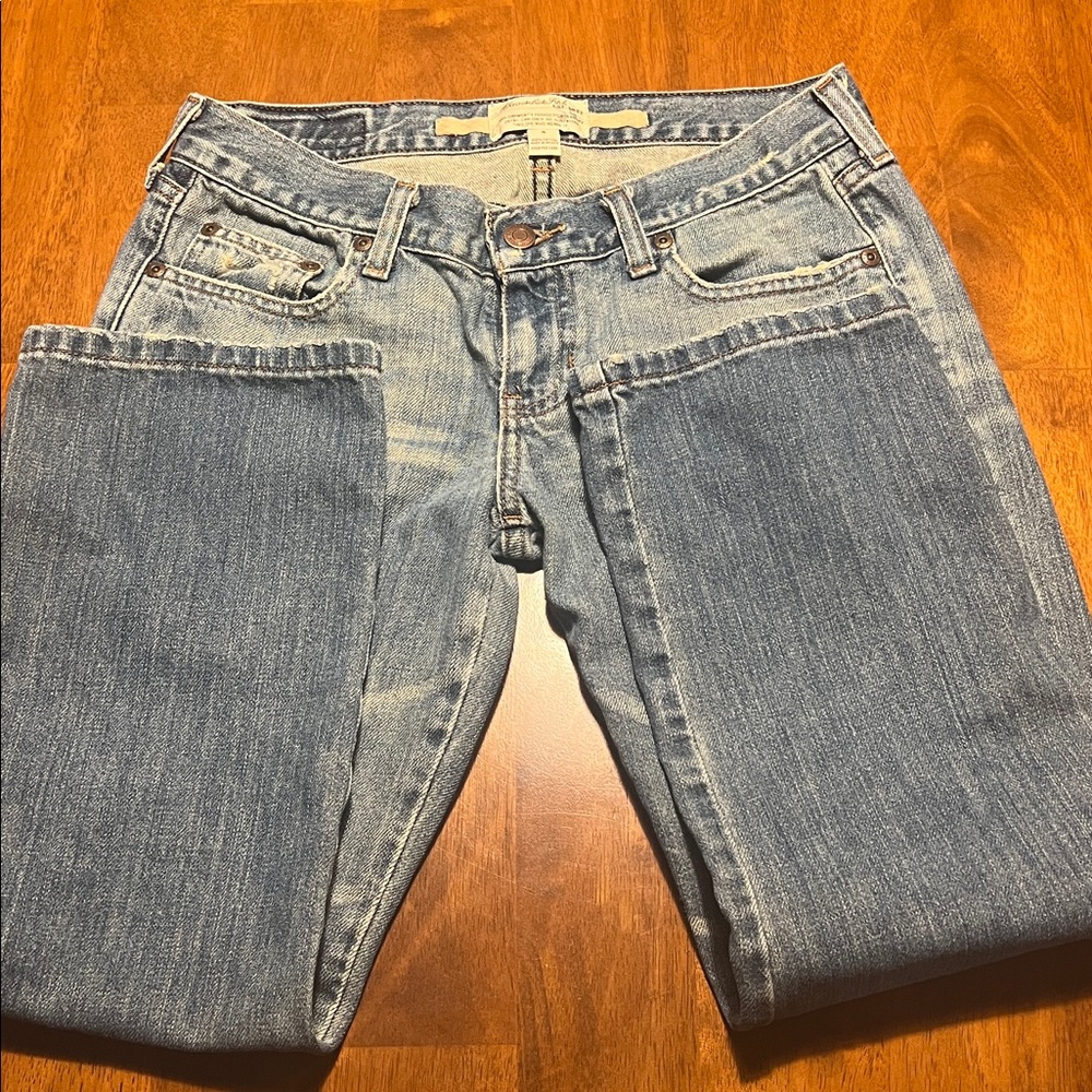 Y2K Abercrombie Low-Rise Cropped Jeans Size 4 - Picture 11 of 16